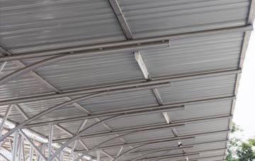 installing Glanrafon metal roofing